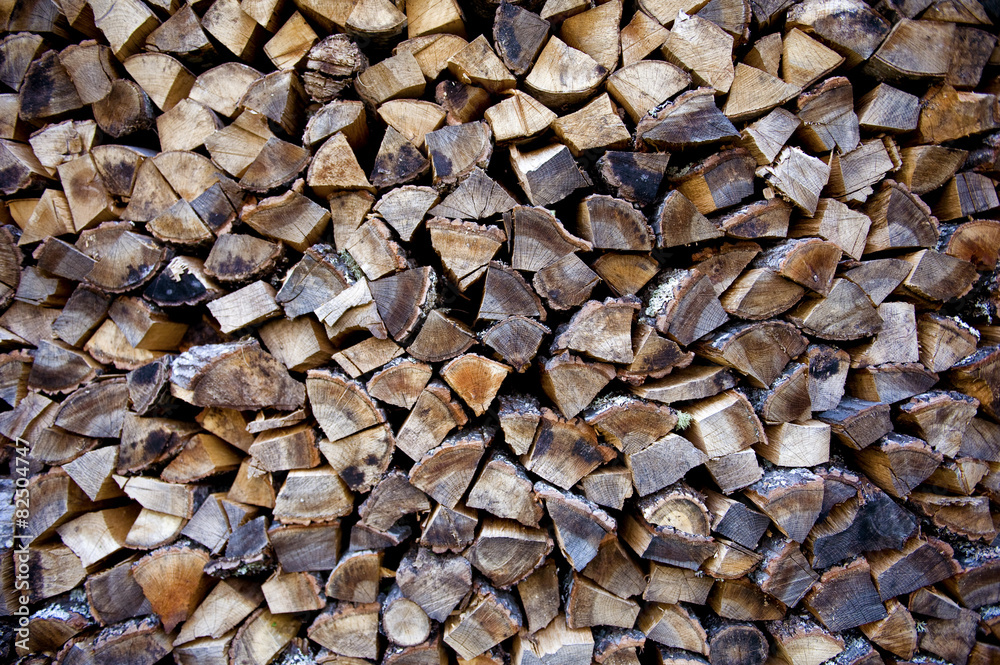 STACK OF FIREWOOD STACK OF FIREWOOD