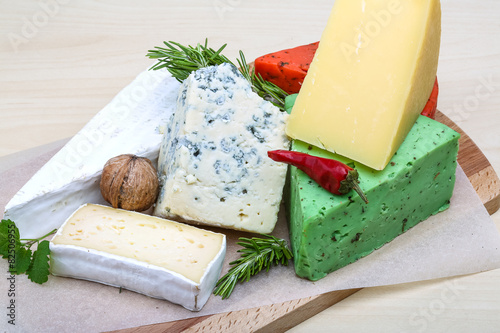 Assortment cheese