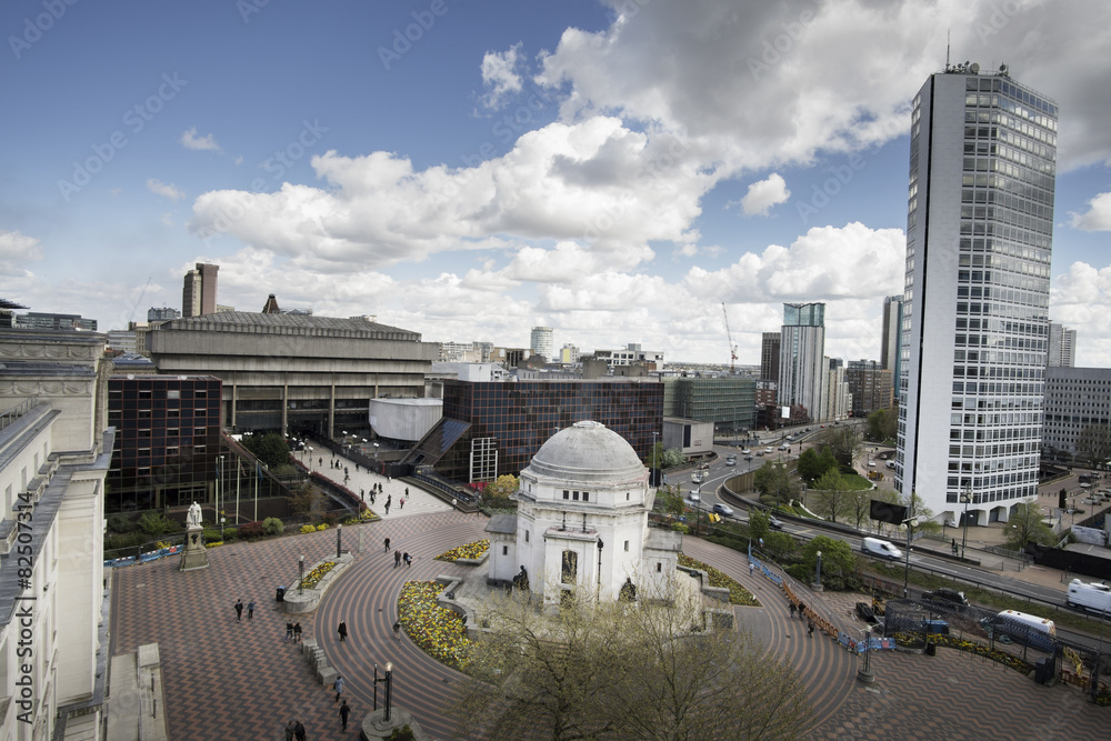 Birmingham Centenary Square,England