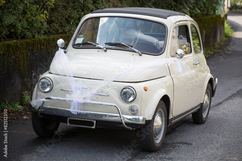 Wedding Day  Vintage Italian Car