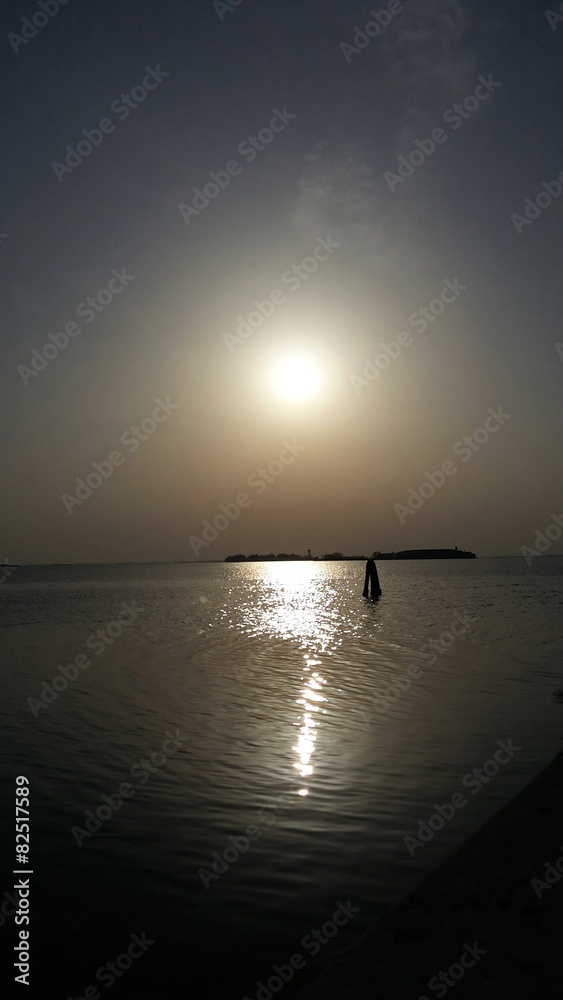 Obraz premium Tramonto in Laguna