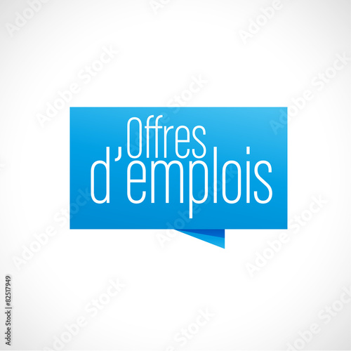 offres d'emplois