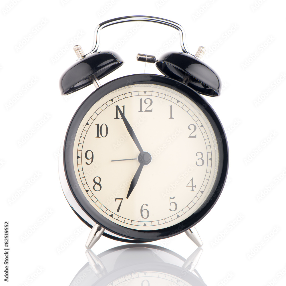 Old fashioned alarm clock Old fashioned alarm clock