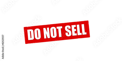 Do not sell