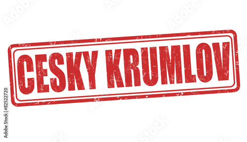 Cesky Krumlov stamp