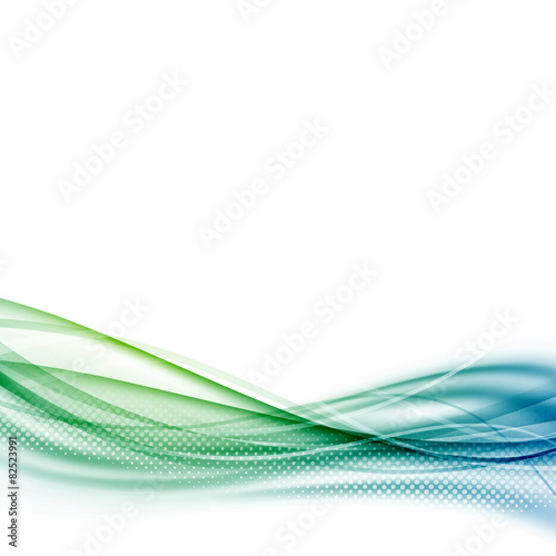 Bright green fresh modern abstract background