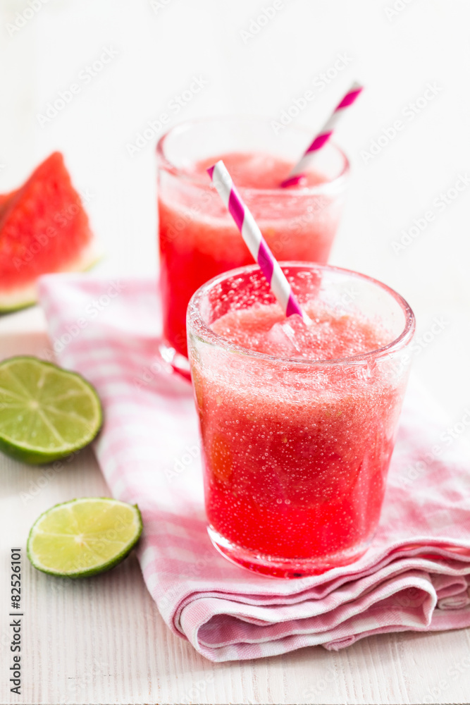 Watermelon and lime drink Watermelon and lime drink