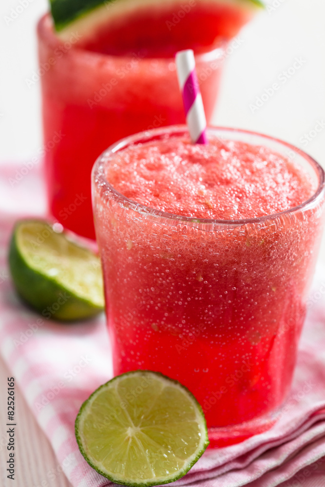 Watermelon and lime drink Watermelon and lime drink