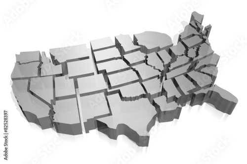 USA map