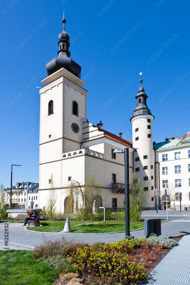 renaissance New Town hall, Mlada Boleslav, Czech republic