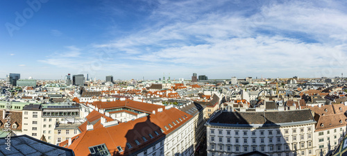 Photography Panoramic view of Vienna