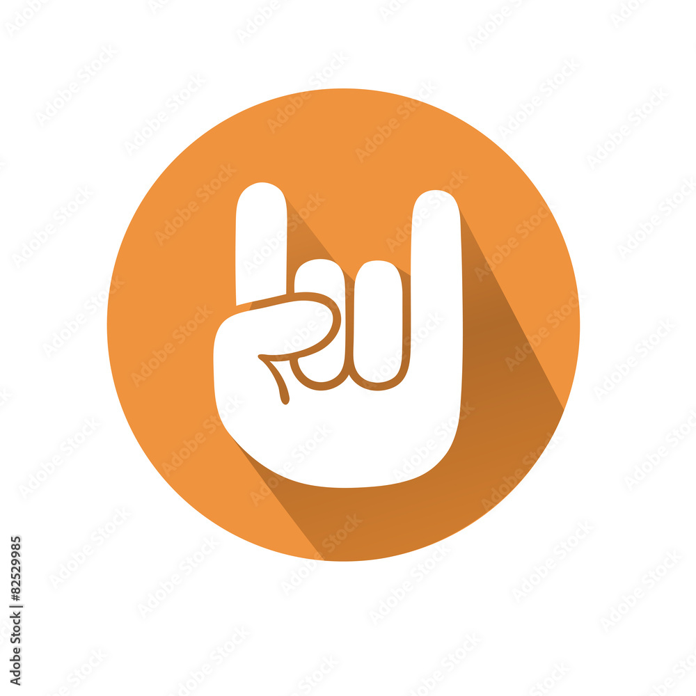 rock gesture rock gesture