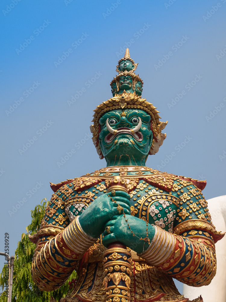 Fototapeta premium Guardian of Temple