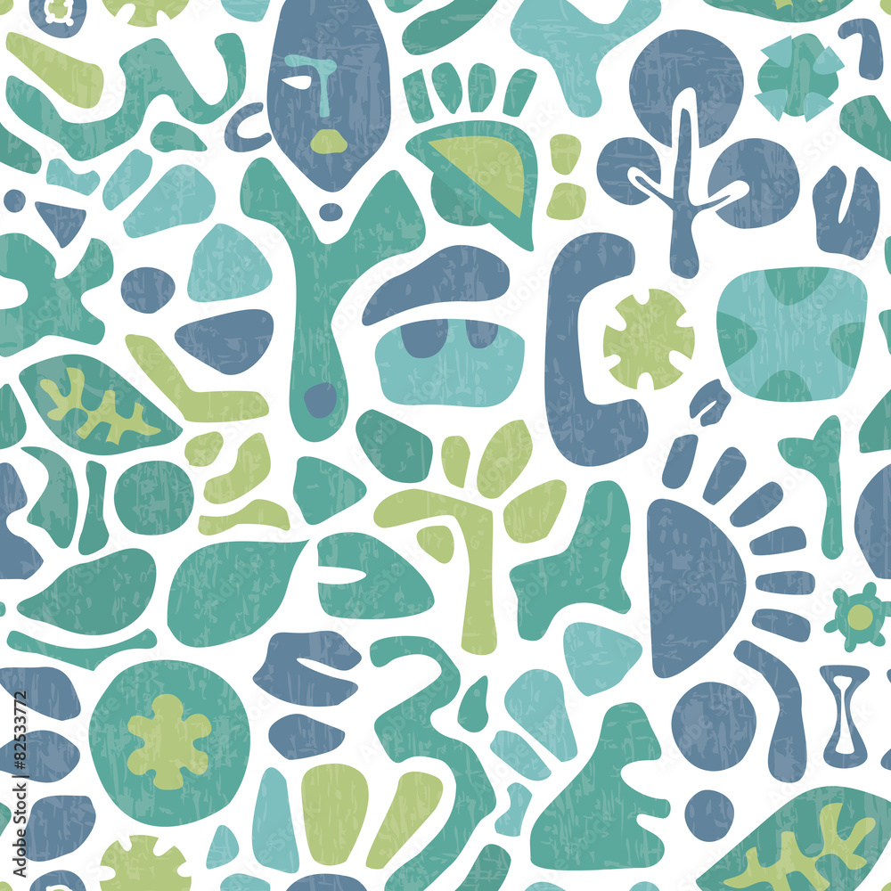 Colorful tribal background