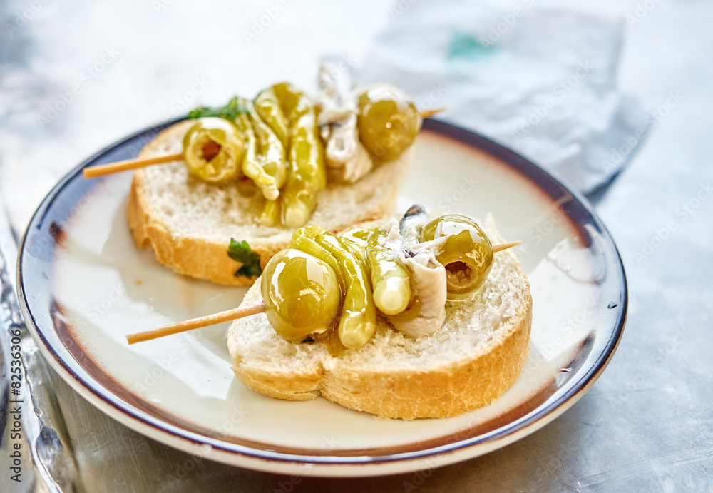 Pintxo gilda