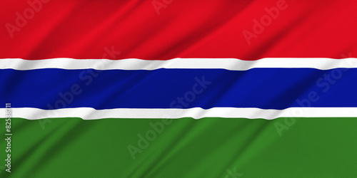 Flag of Gambia © Tanya Rozhnovskaya