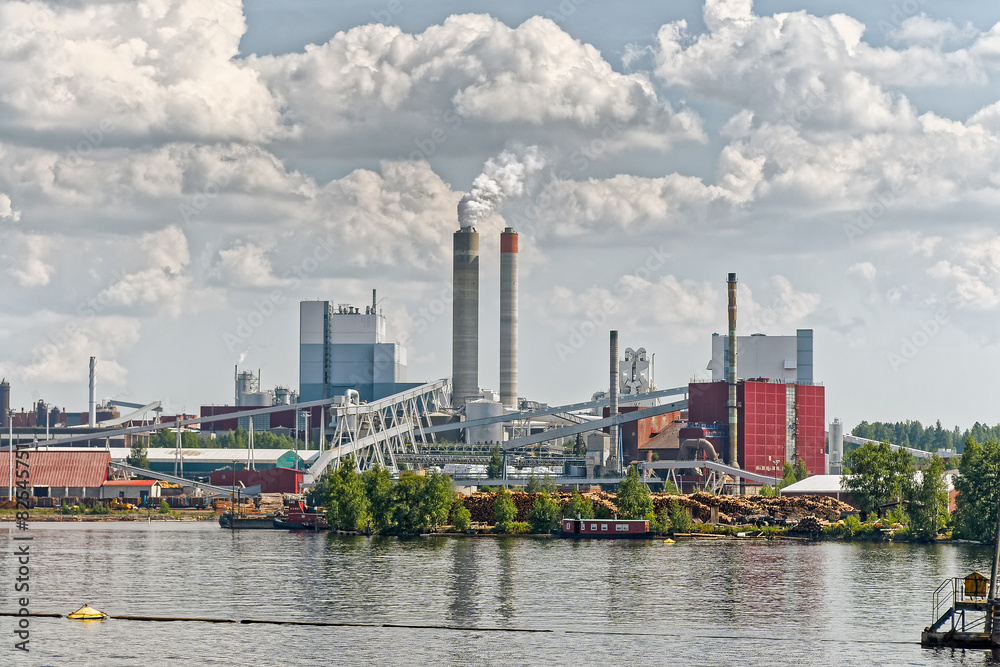 Riverfront papermill Riverfront papermill