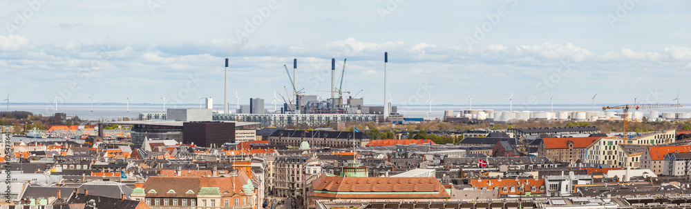 Obraz premium Power plant in Copenhagen