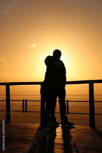 Sunset - Couple in Love