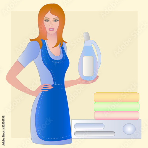 Lady housewife