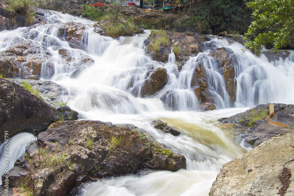 Fototapeta premium Datanla waterfall in Da Lat city (Dalat), Vietnam