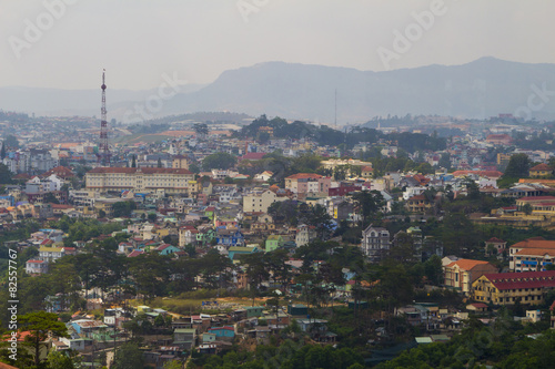 View of Dalat city, Vietnam © vichly4thai