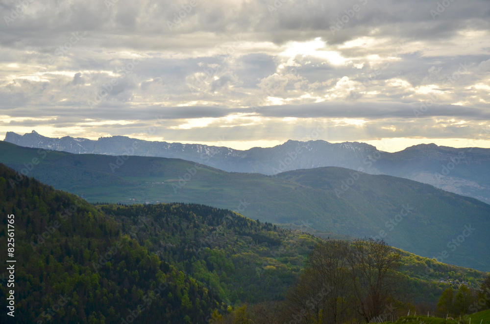 Vers le Vercors (Taillefer / Isère)