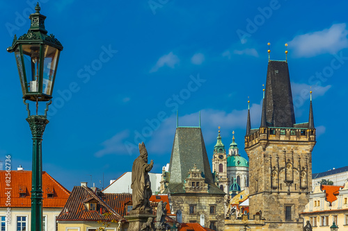 Adalbert of Prague on Charles Bridge, Czechia