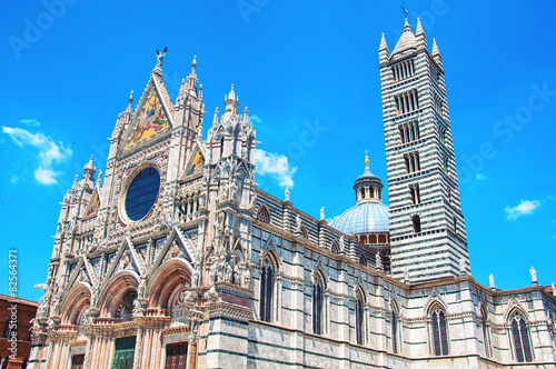 Cathedral Duomo in Siena, Italy