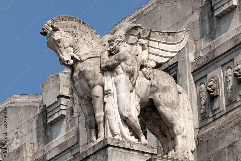 Milan's main railway station built in 1931