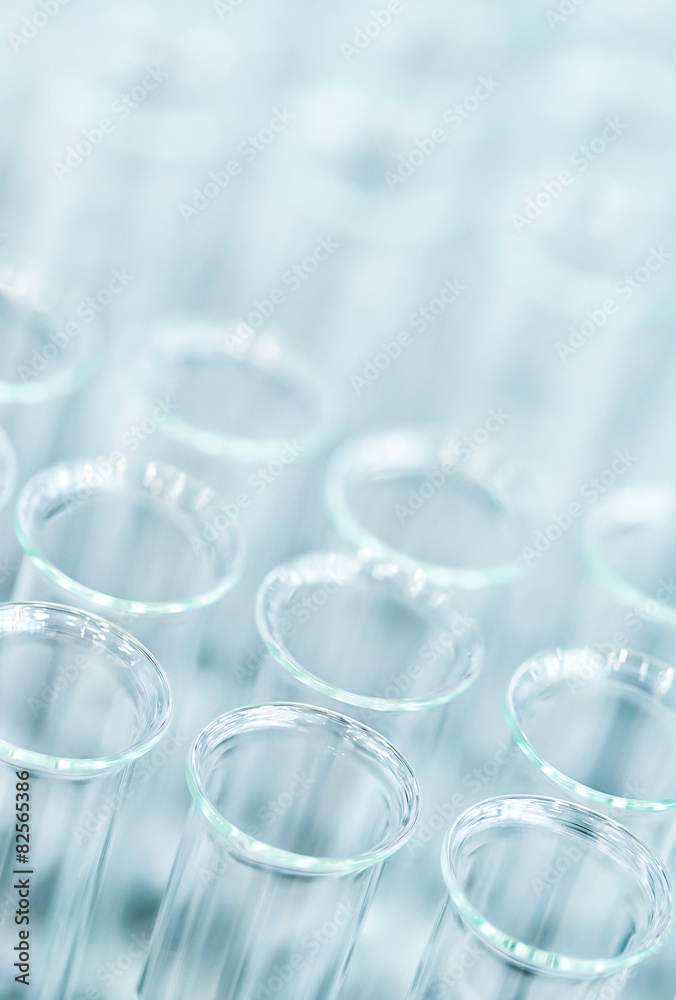 Laboratory test tubes, abstract background Laboratory test tubes, abstract background