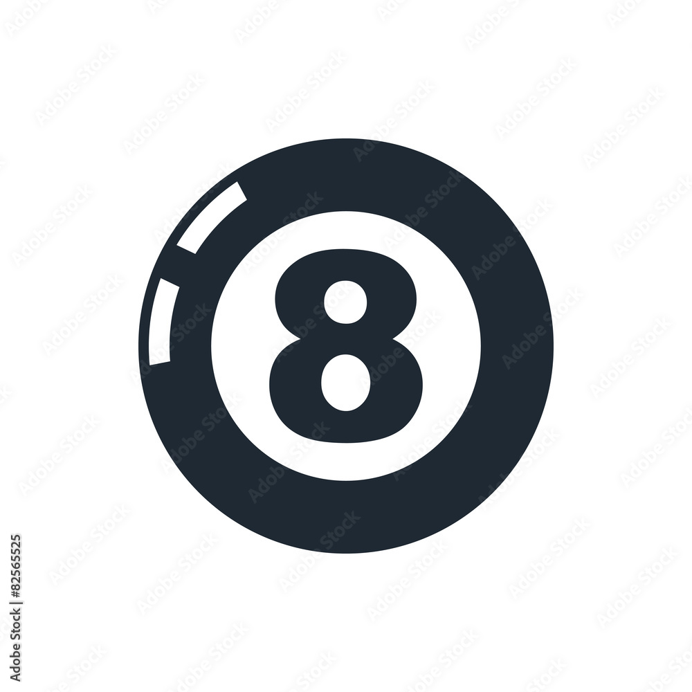 icon bilyard ball icon bilyard ball