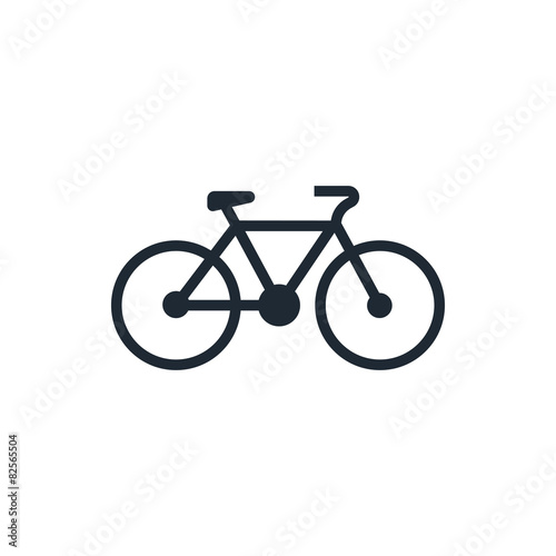 icon bicycle profile