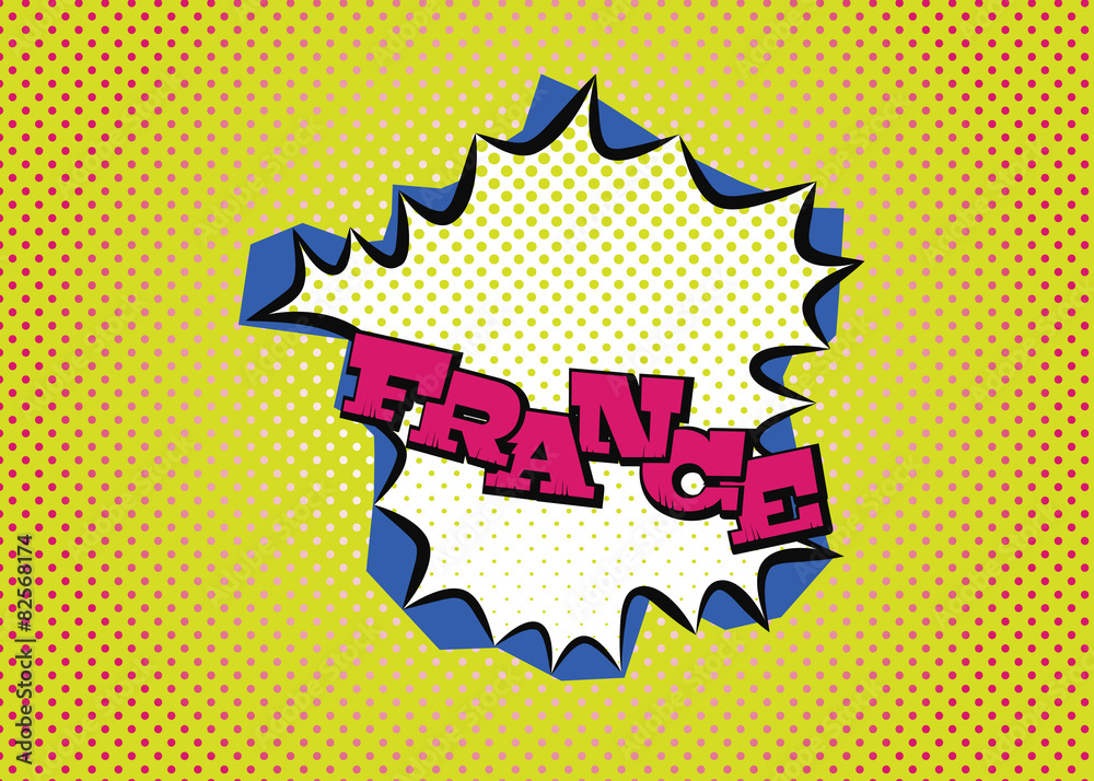 Naklejka premium France