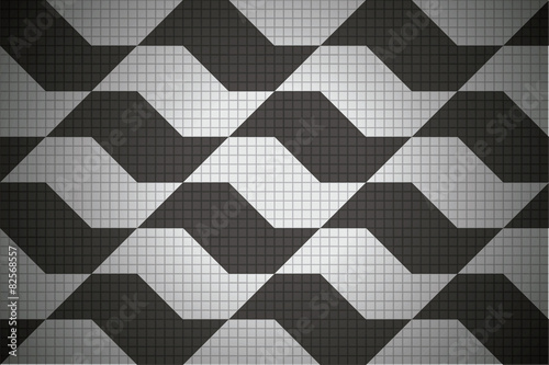 Sao Paulo sidewalk pattern