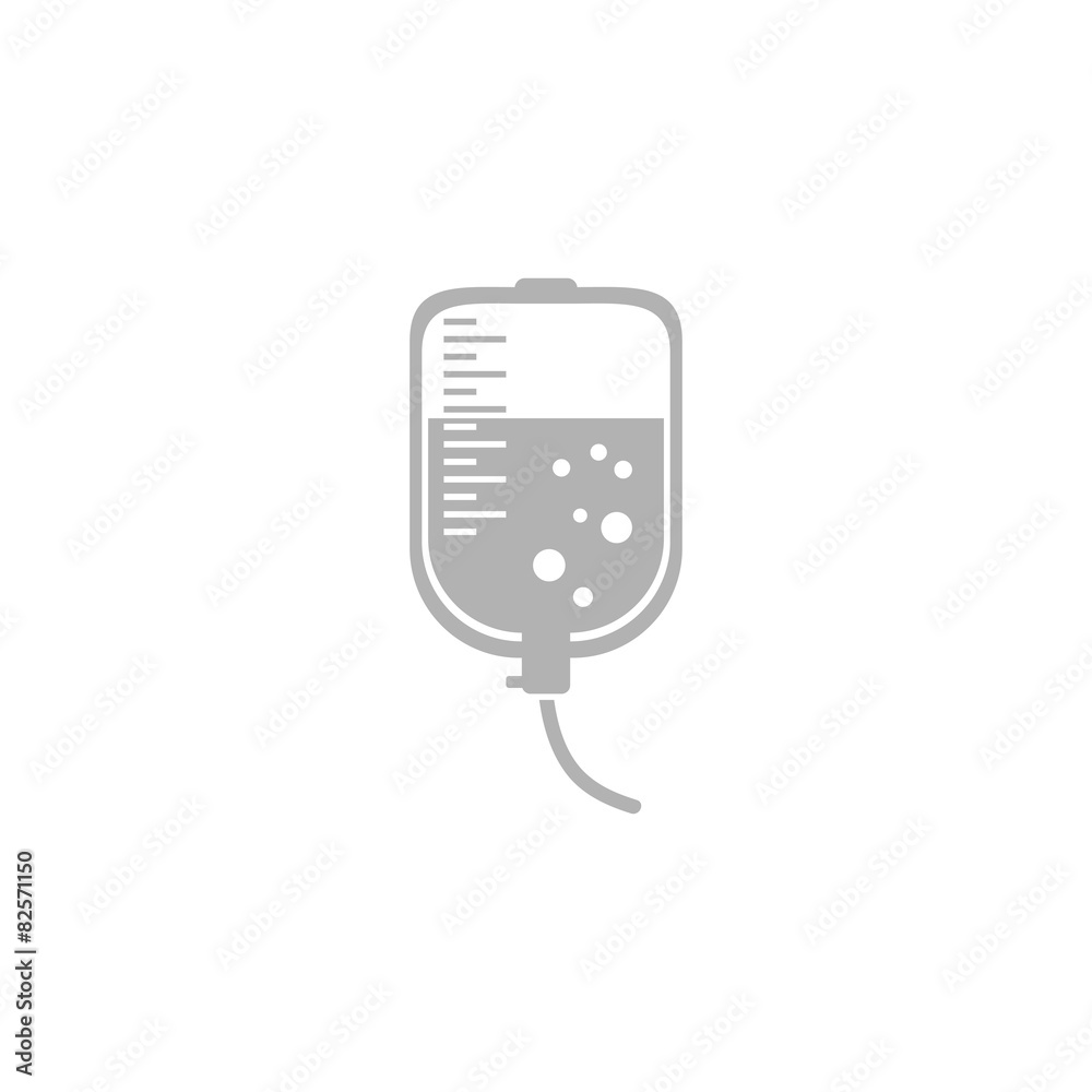 Simple icon Medical dropper. Simple icon Medical dropper.