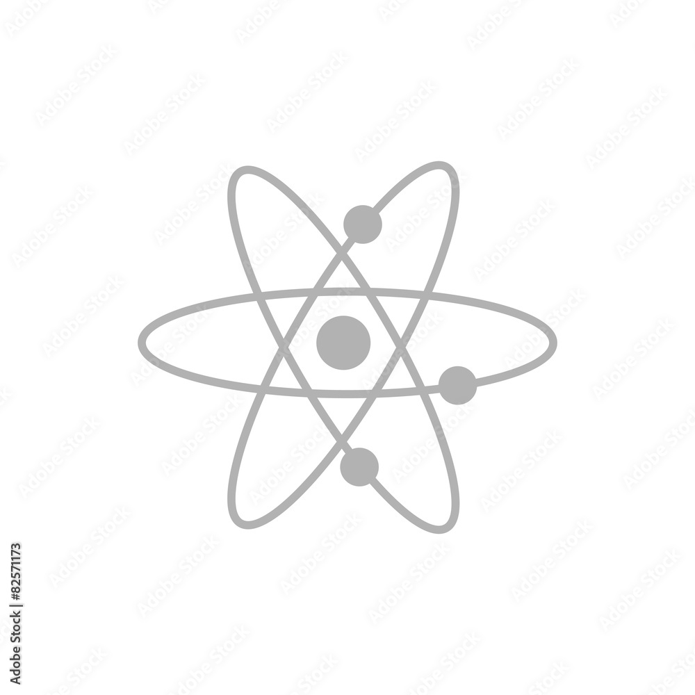 Simple icon atom.