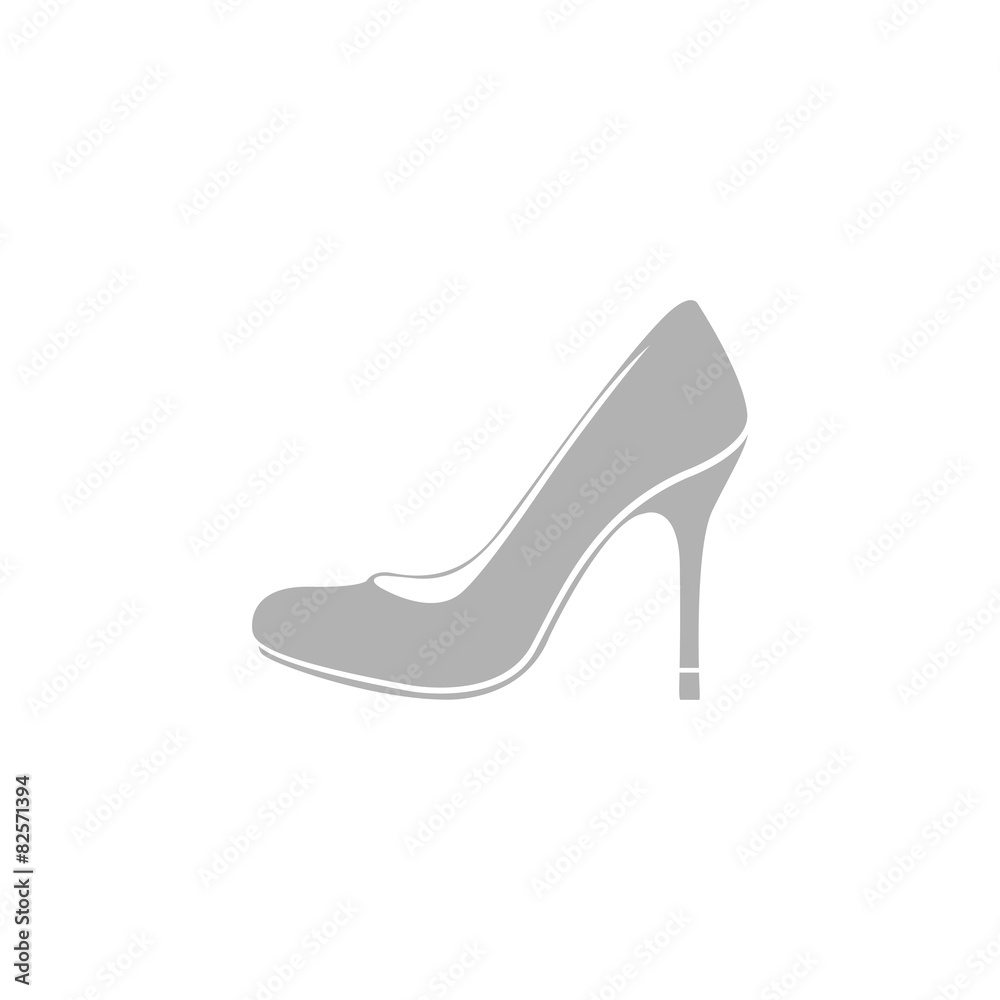 Simple icon stilettos. Simple icon stilettos.