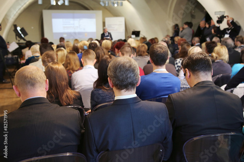 People at the conference hall