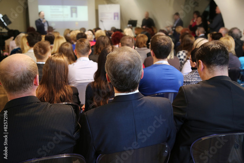 People at the conference hall