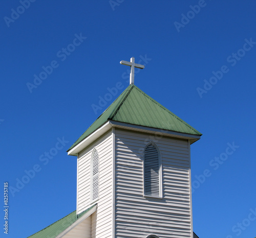 Top Of A White Church