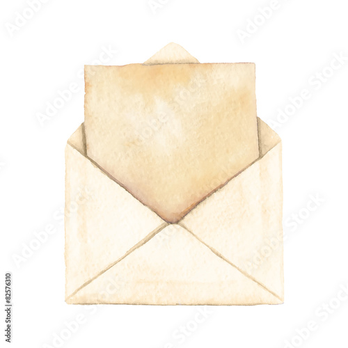 Envelope with a letter