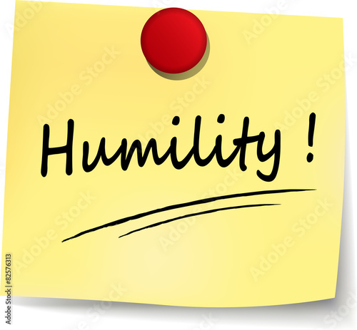 humility sign