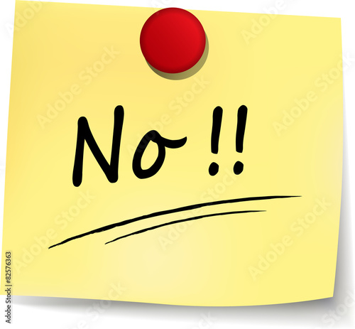 no sign