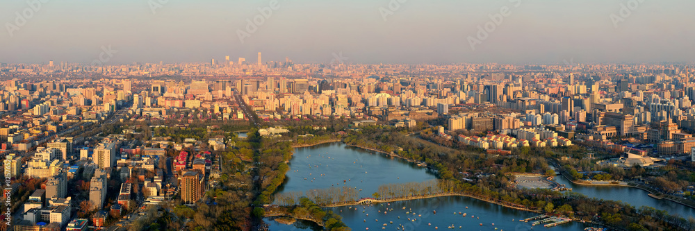 Fototapeta premium Beijing sunset