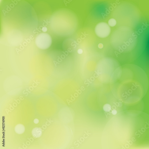 Natural Pastel Greenish Bokeh Background