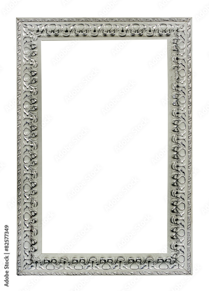 White picture frame White picture frame