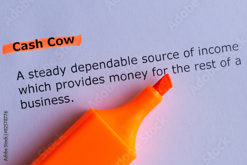Принти на полотні cash cow