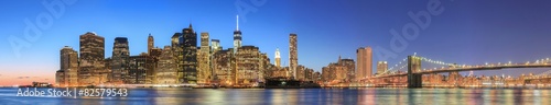 New York City Manhattan midtown panorama