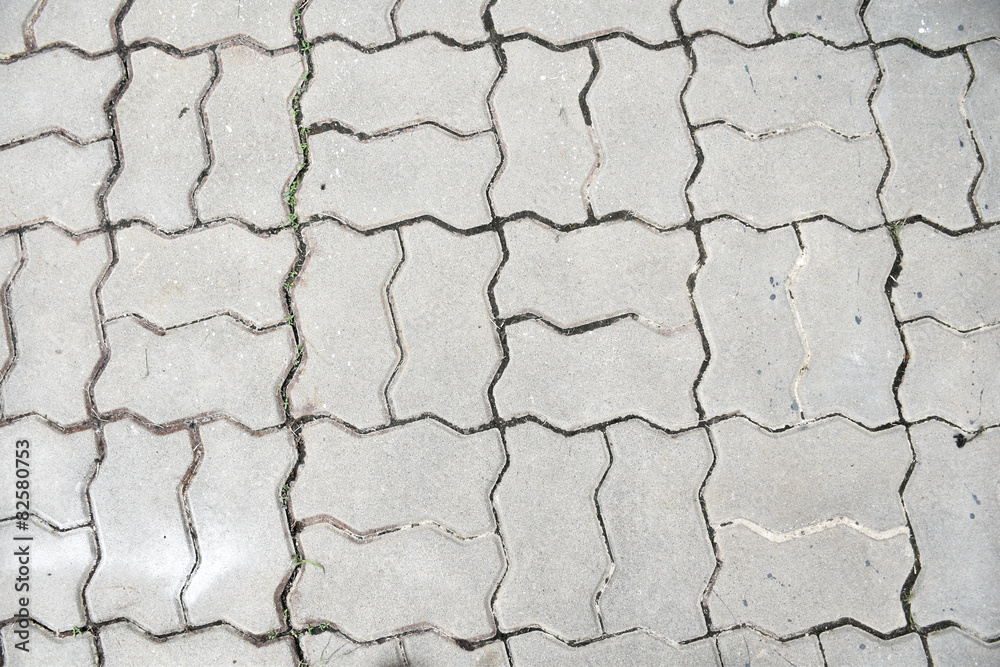 Obraz premium gray sidewalk background